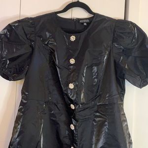 Plus size black dress